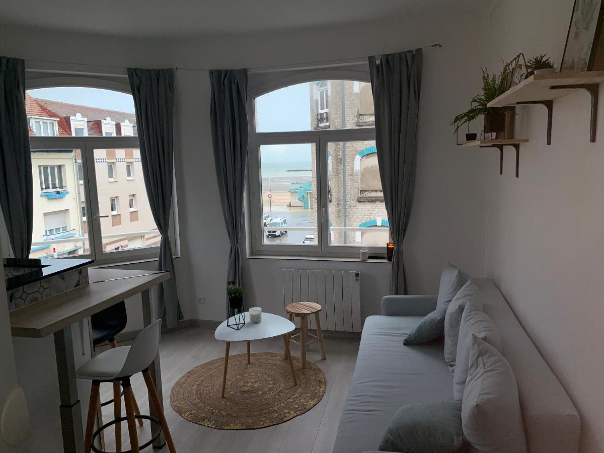 Appartement vue mer poste bleu Malo-les-Bains Extérieur photo